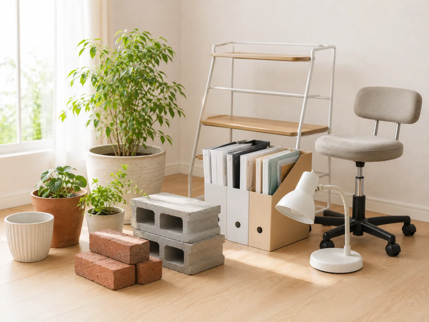 植木鉢やブロック、オフィス用品などその他の回収イメージ
